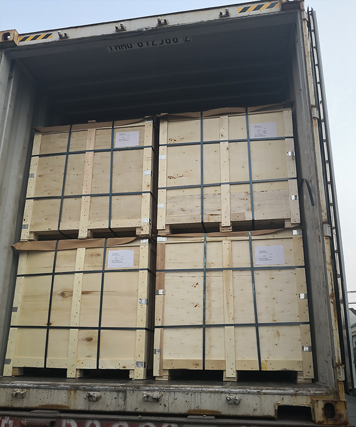 Securely packed for worldwide delivery