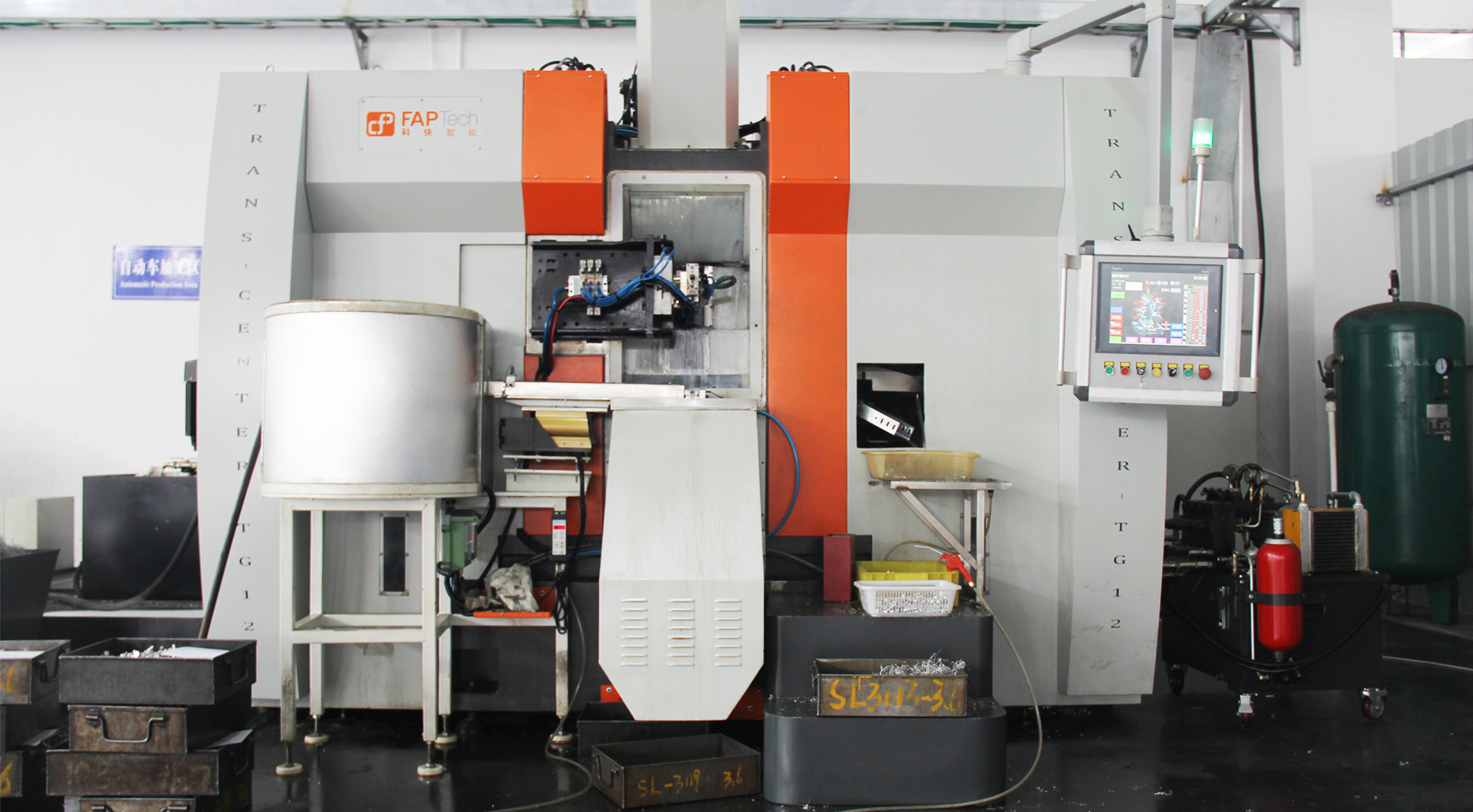 Aluminum valve production workshop