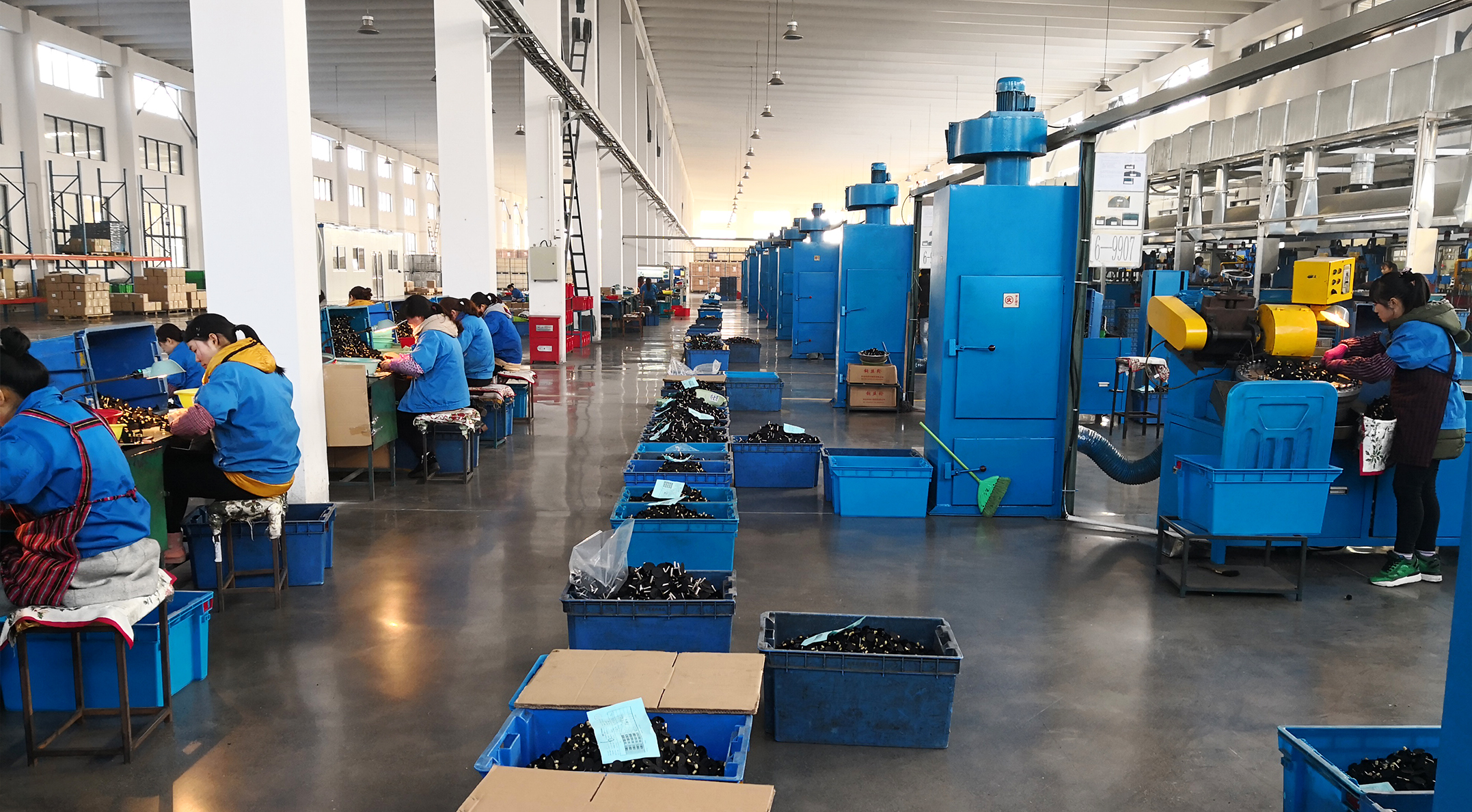 Valve production workshop