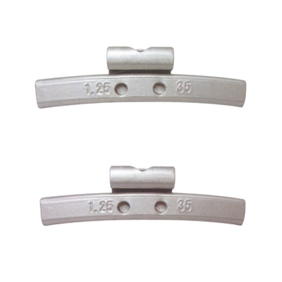 Fe(steel) clip on wheel weights